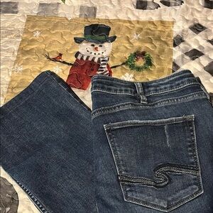 Silver Jeans Dark Blue Boot Cut Denim